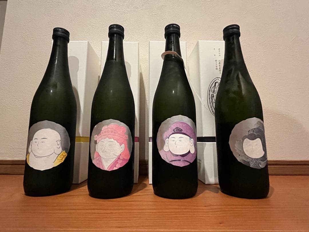 【最終値下げ】酒の七福神　日本酒 4本セット