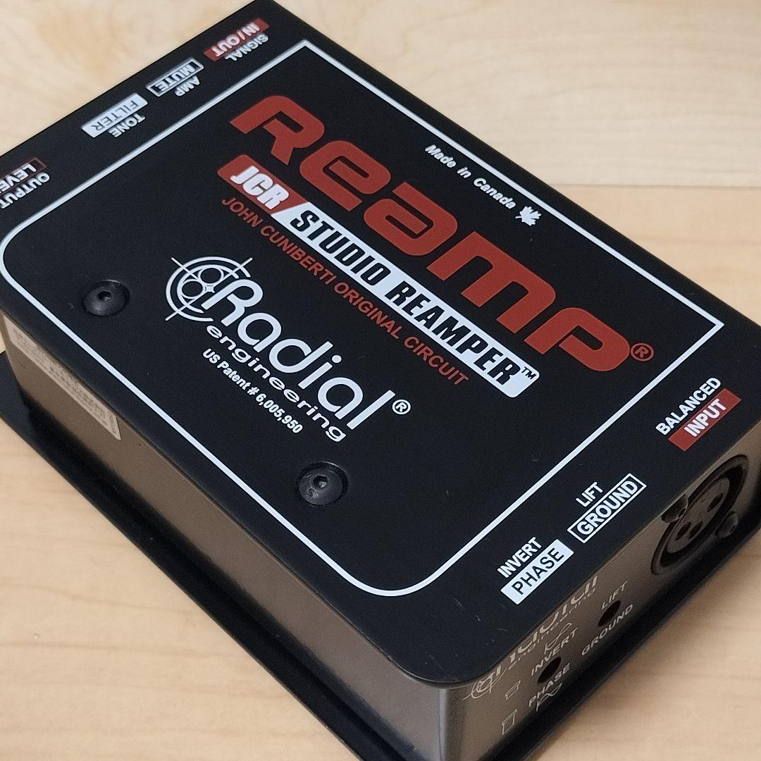 配信機器・PA機器・レコーディング機器 Radial JCR Studio Reamper
