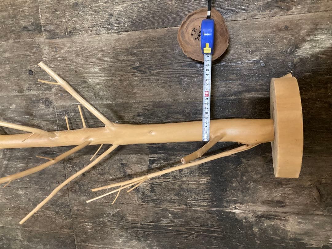 木製 鳥用止まり木 約116センチ