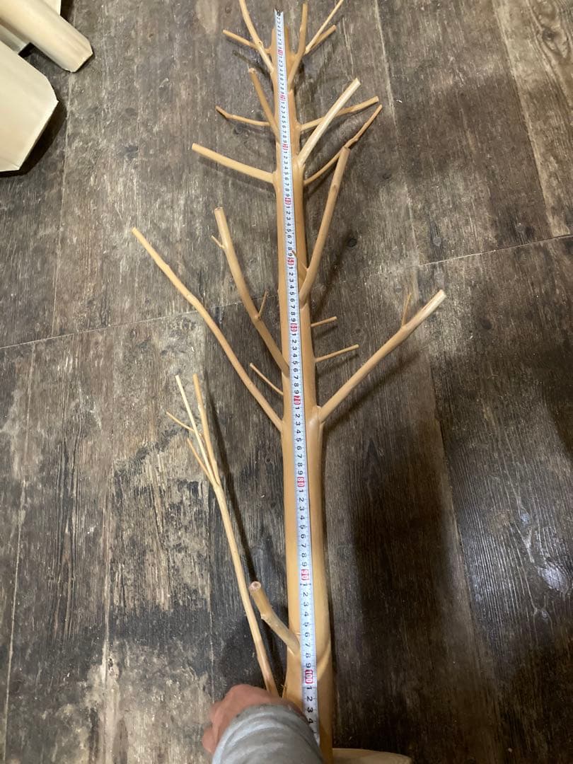 木製 鳥用止まり木 約116センチ