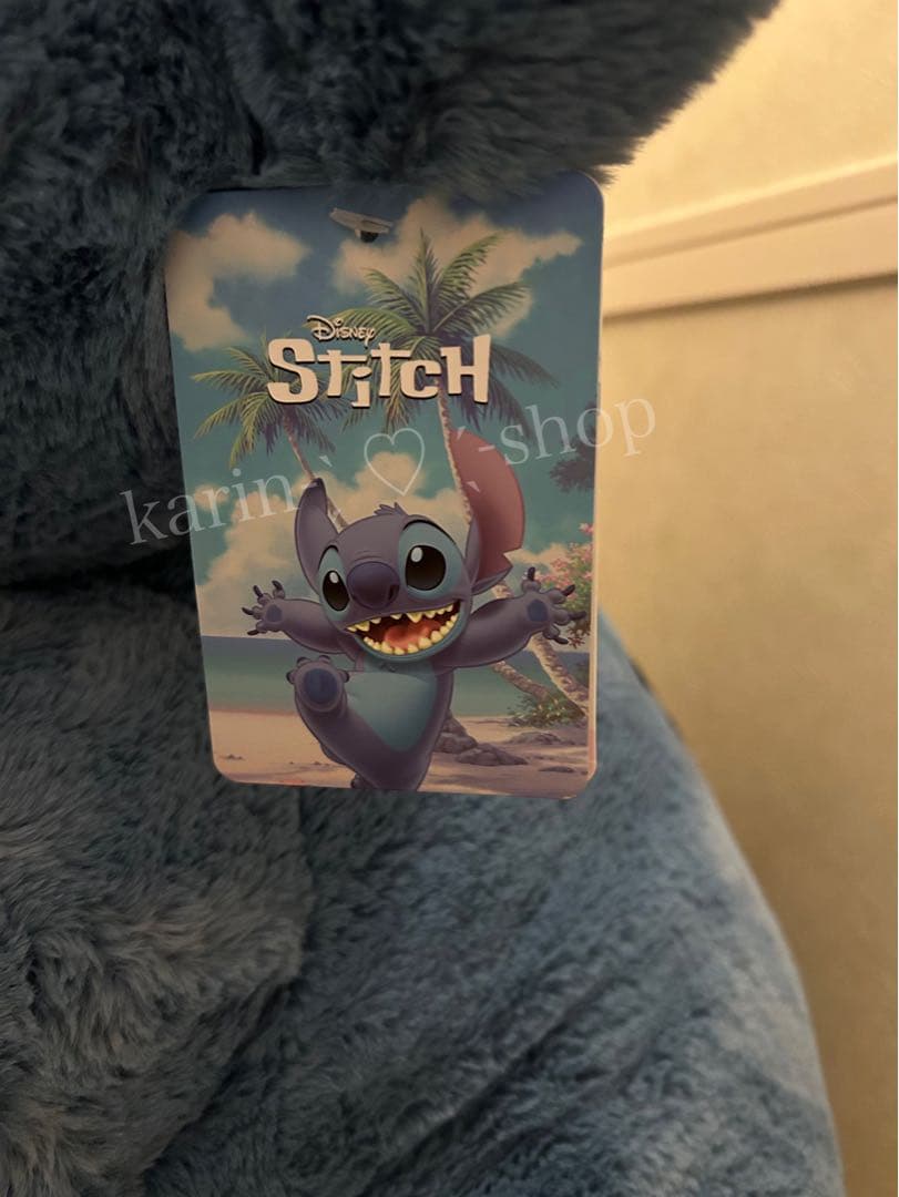 【新品未使用】コストコ　スティッチ ぬいぐるみ 超特大　完売品　ブランケット付き