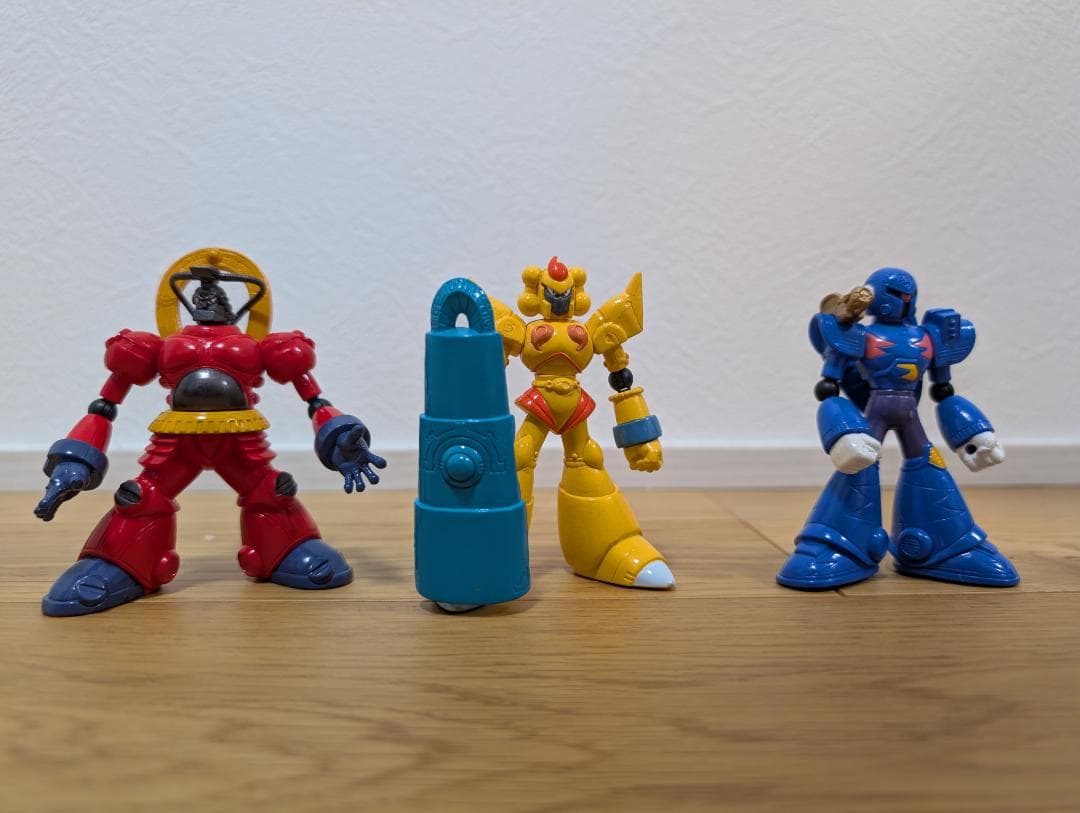 【当時品】ロックマン　マッスルパワーコレクションセット（ジャンク）