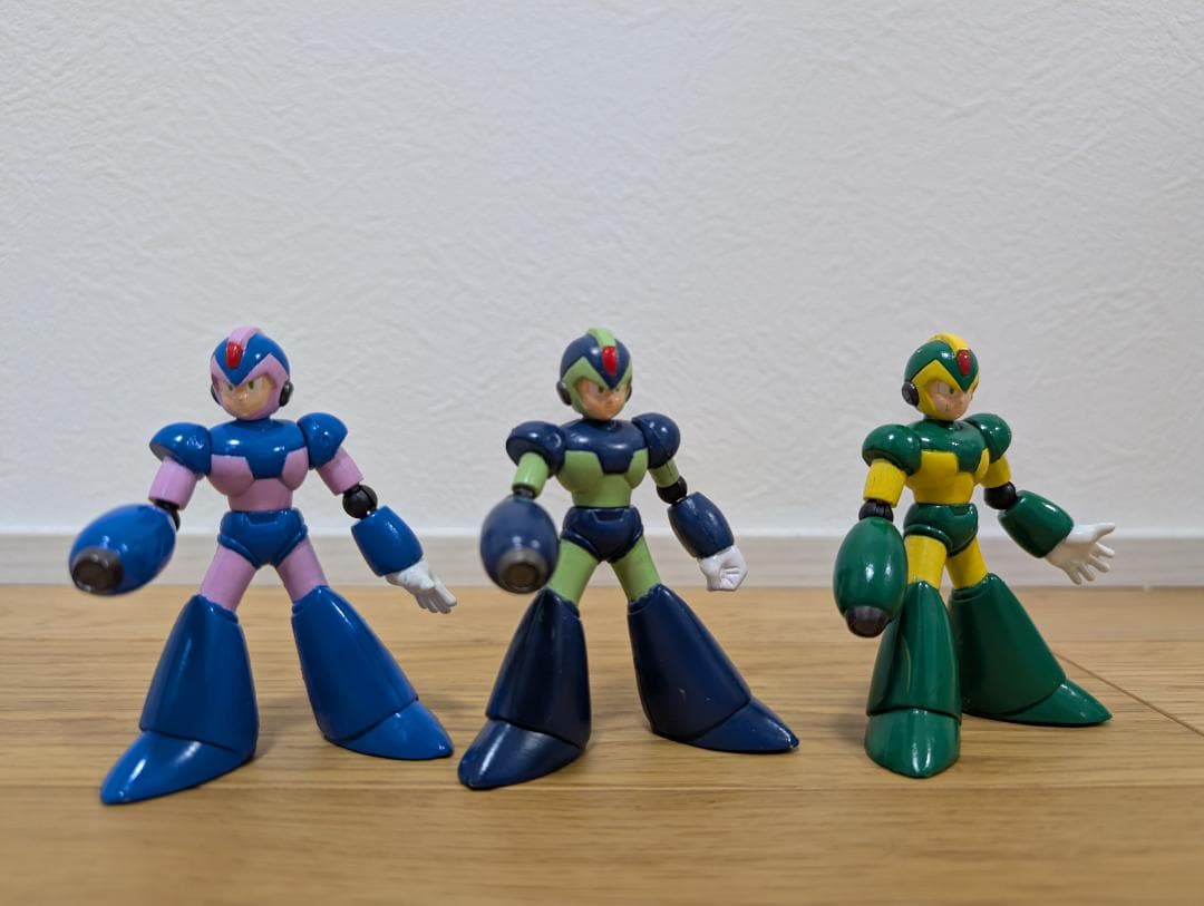 【当時品】ロックマン　マッスルパワーコレクションセット（ジャンク）