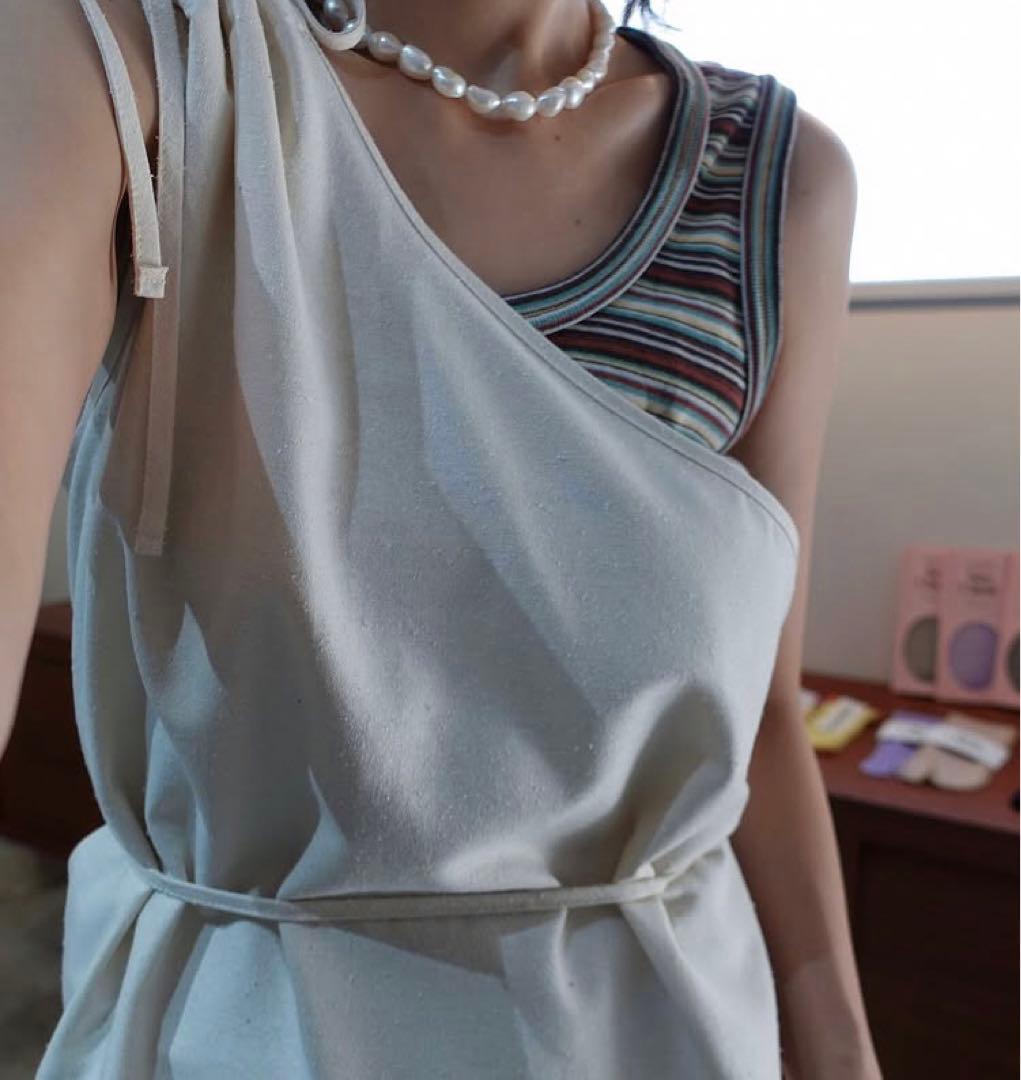 9月中の出品　フミカウチダ　タンクトップ