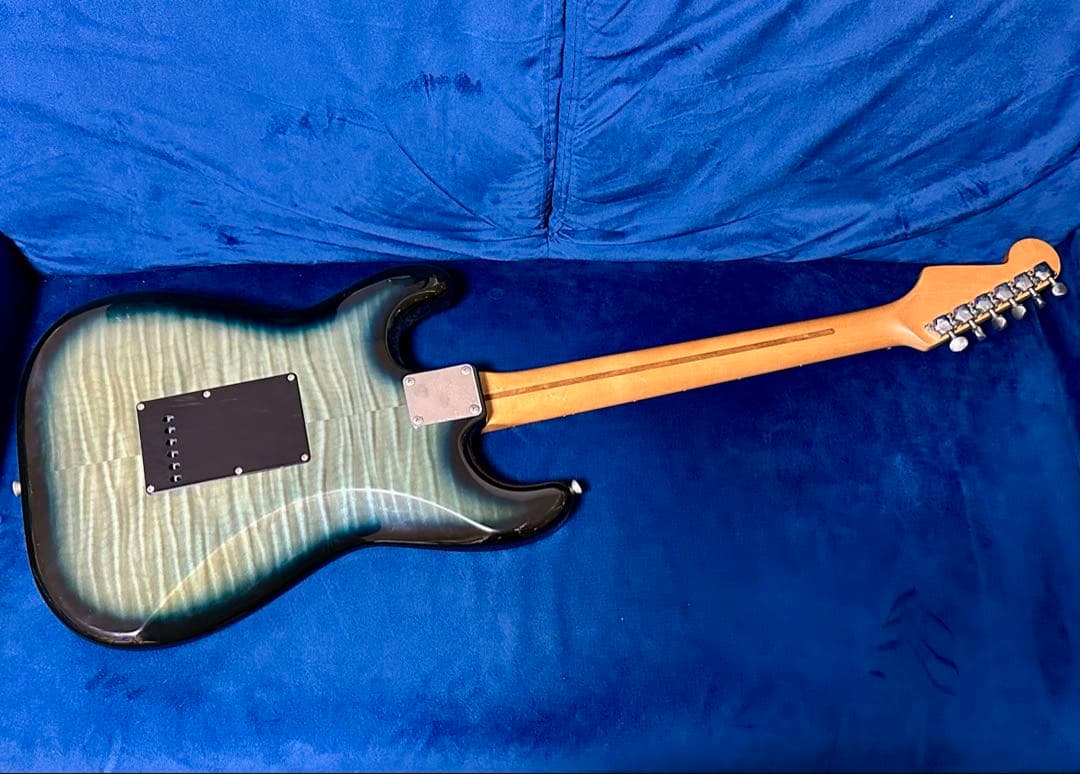 【希少激レア】Fender Squier Gradation青緑色 日本製