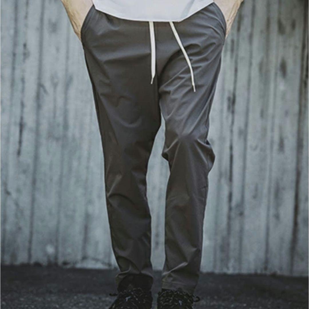 ■めそ様2点セット■ノーアイディーテックイージーサルエルテーパードパンツ