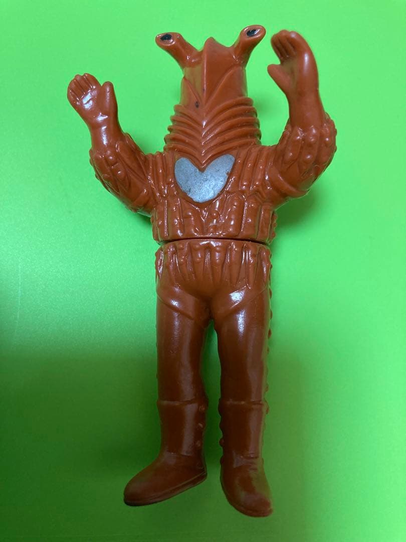 ペガッサ星人 ミニソフビ　10.5㎝ 円谷プロ ブルマァク 当時物