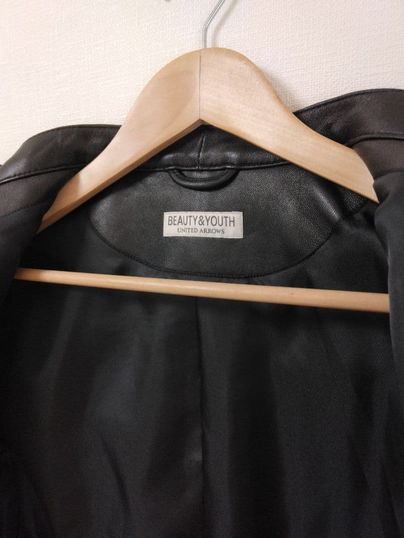 セール！BEAUTY&YOUTH UNITEDARROWSシープレザージャケット