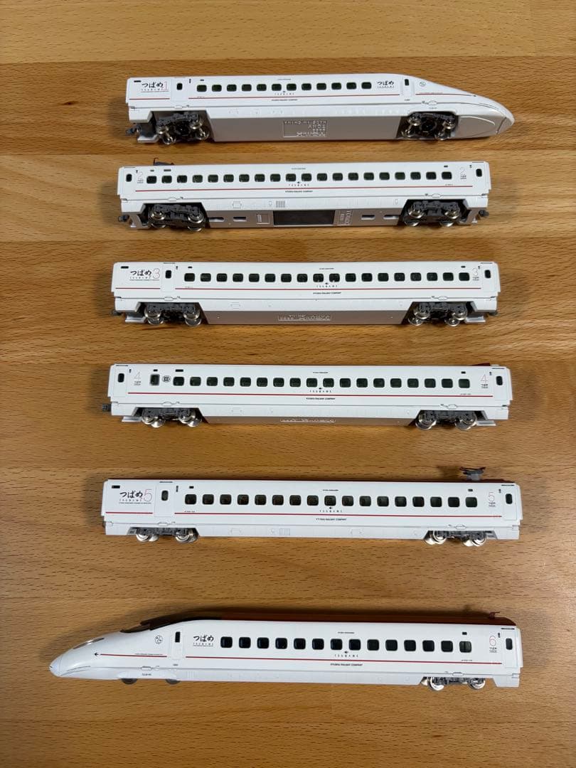 TOMIX 九州新幹線 800系 つばめ 6両 Nゲージ 限定包装 白色室内灯付