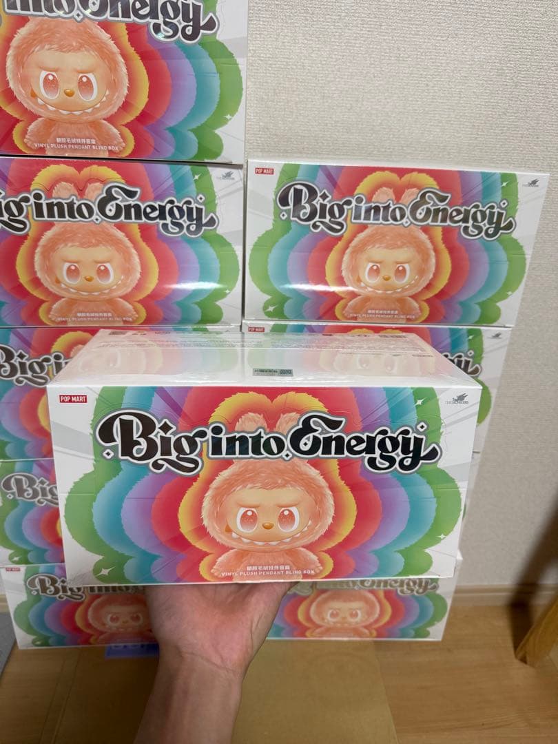 THE MONSTERS Big into Energy ぬいぐるみ10セット