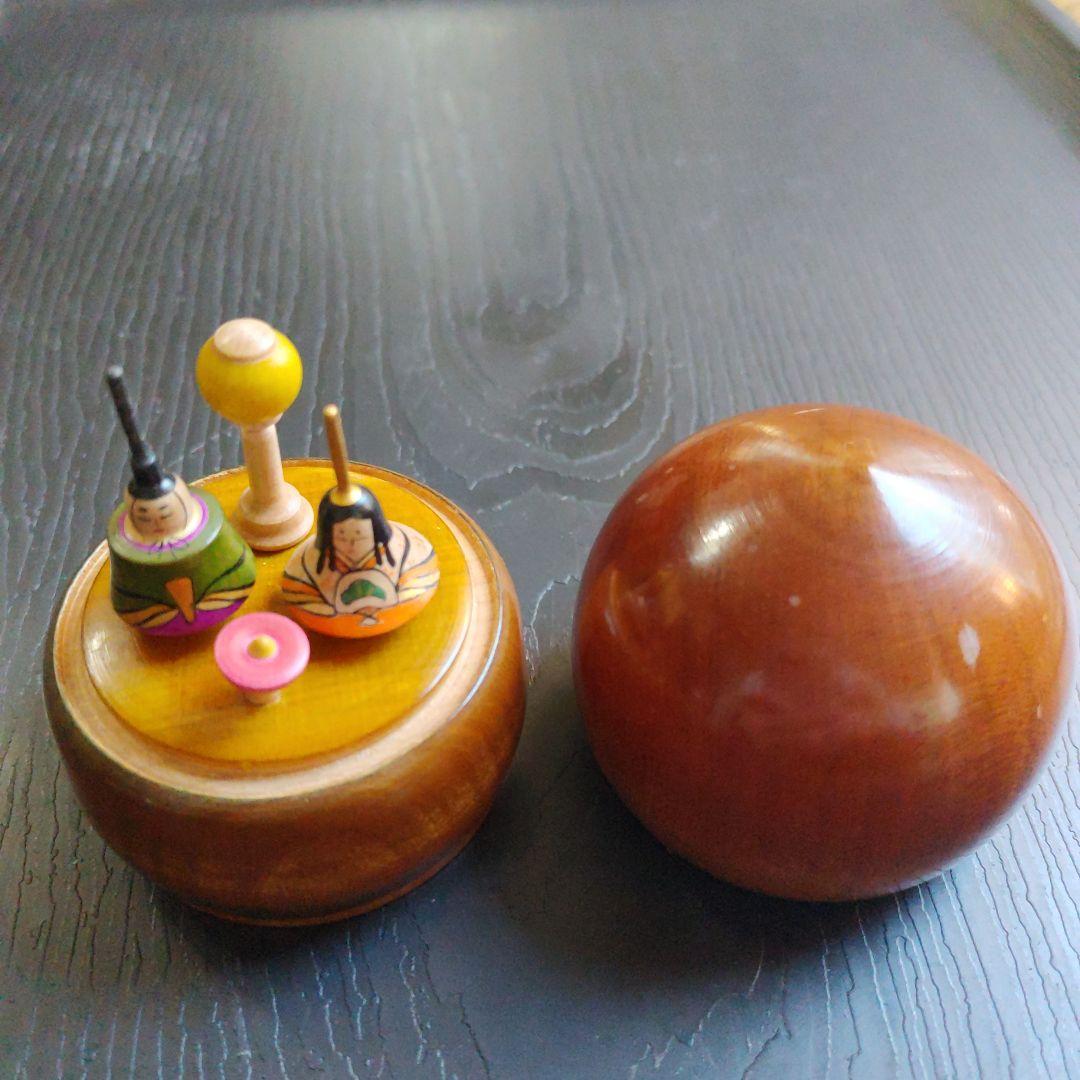 木製　ミニチュア　お雛様