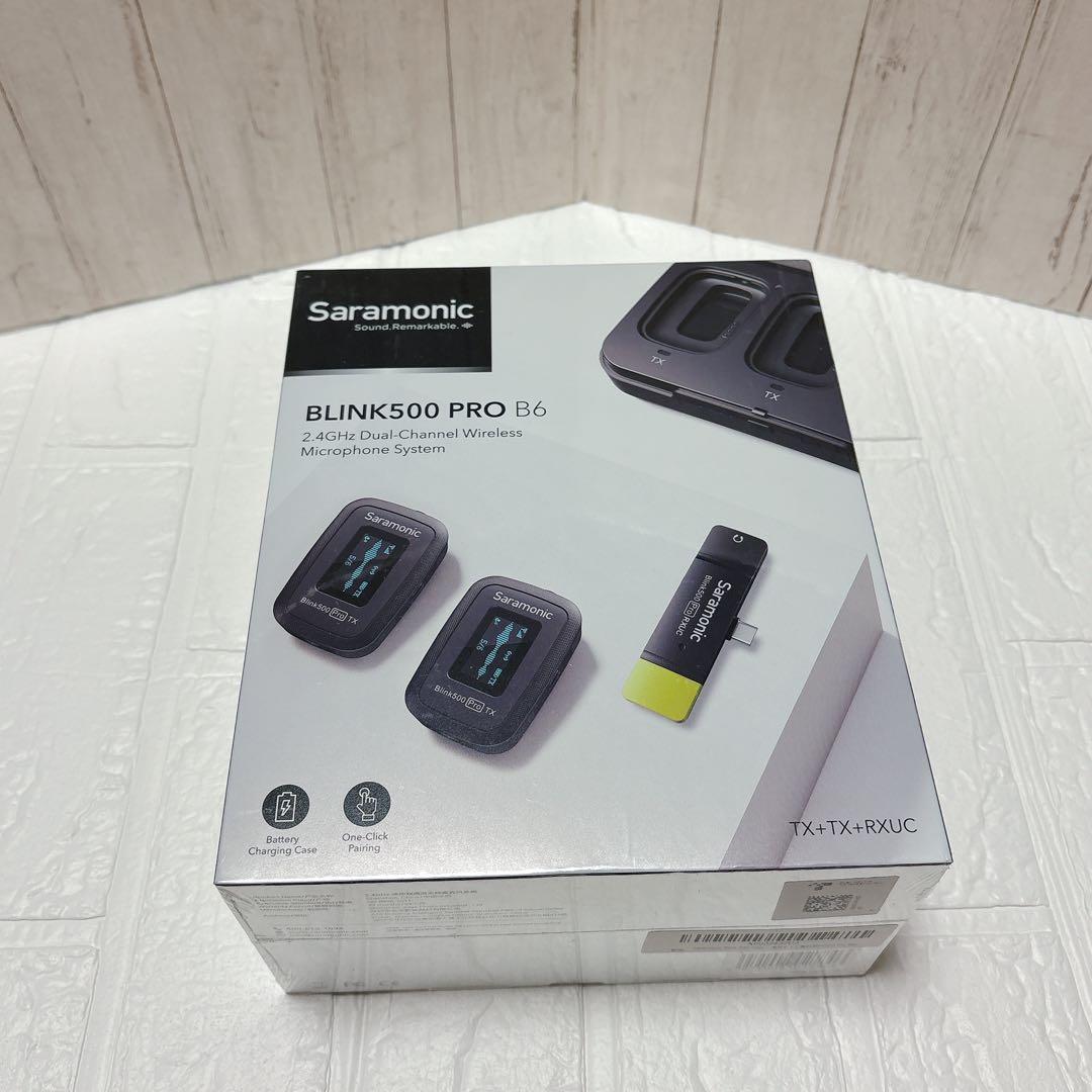 Saramonic ワイヤレスマイク　ピンマイク　取材　自撮り