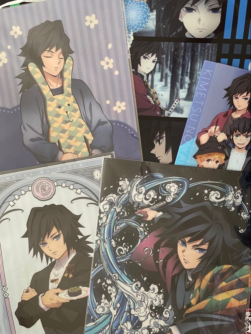 鬼滅の刃 冨岡義勇 クリアファイル 全集中展 CRAFTHOLIC Q-POT