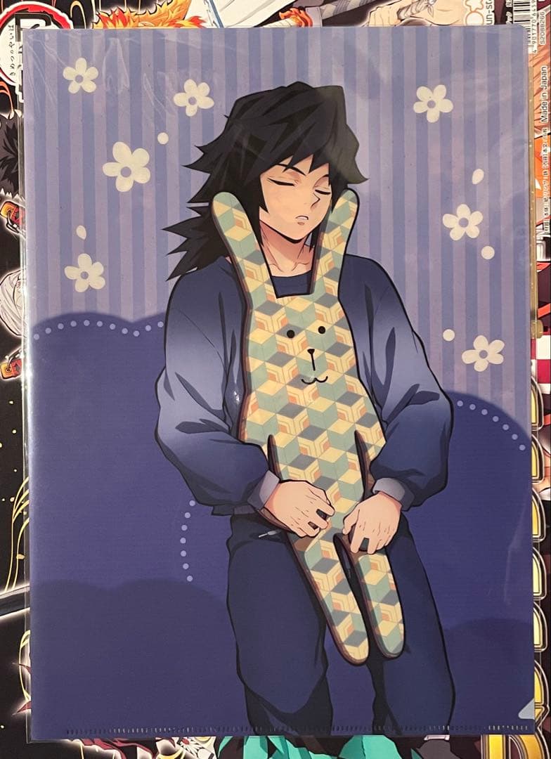 鬼滅の刃 冨岡義勇 クリアファイル 全集中展 CRAFTHOLIC Q-POT