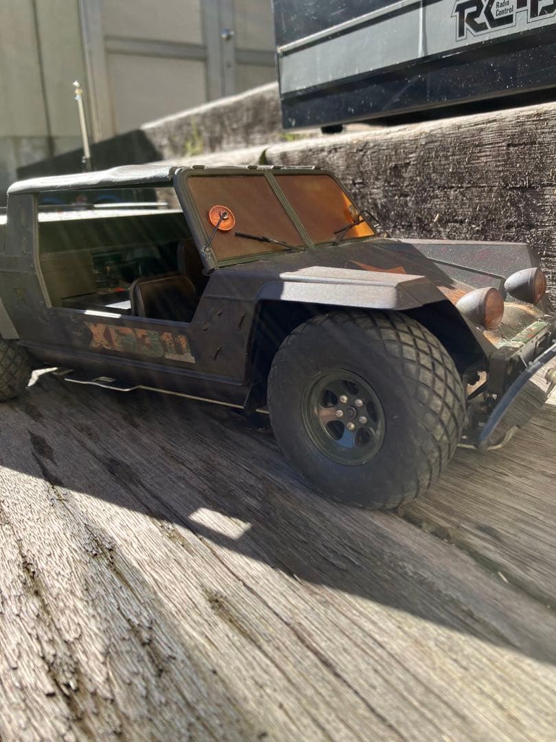 週末特価‼️タミヤ当時物コンバットバギー　ラジコン　パーツとRCボックスセット