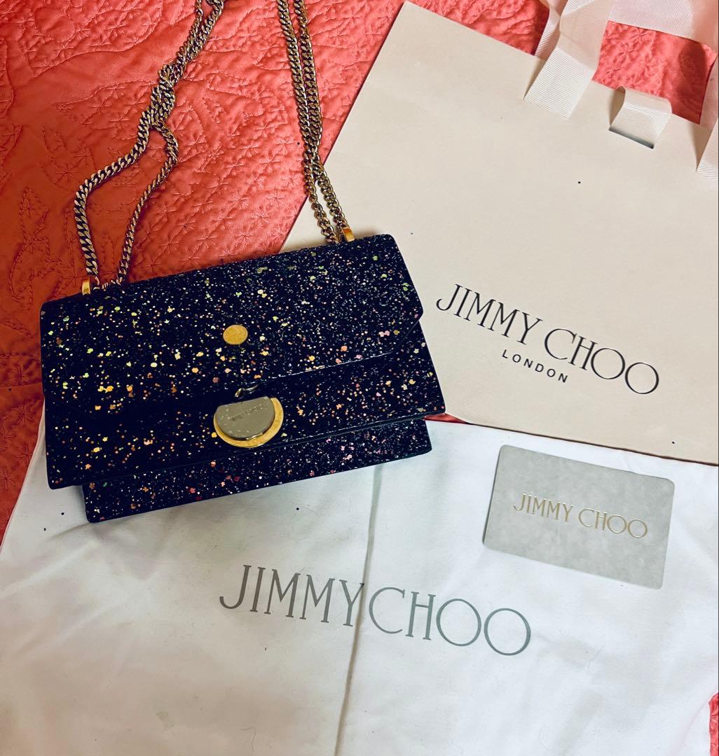 JIMMY CHOO ジミーチュウ　ハンドショルダーバッグ☆