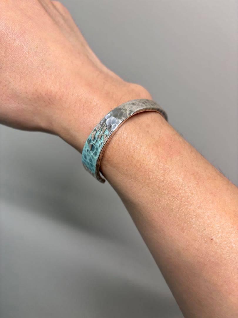 市松　アシンメトリー　バングル