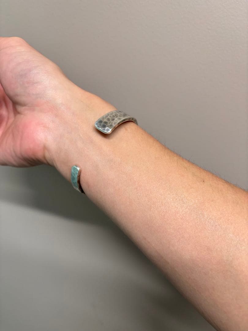 市松　アシンメトリー　バングル