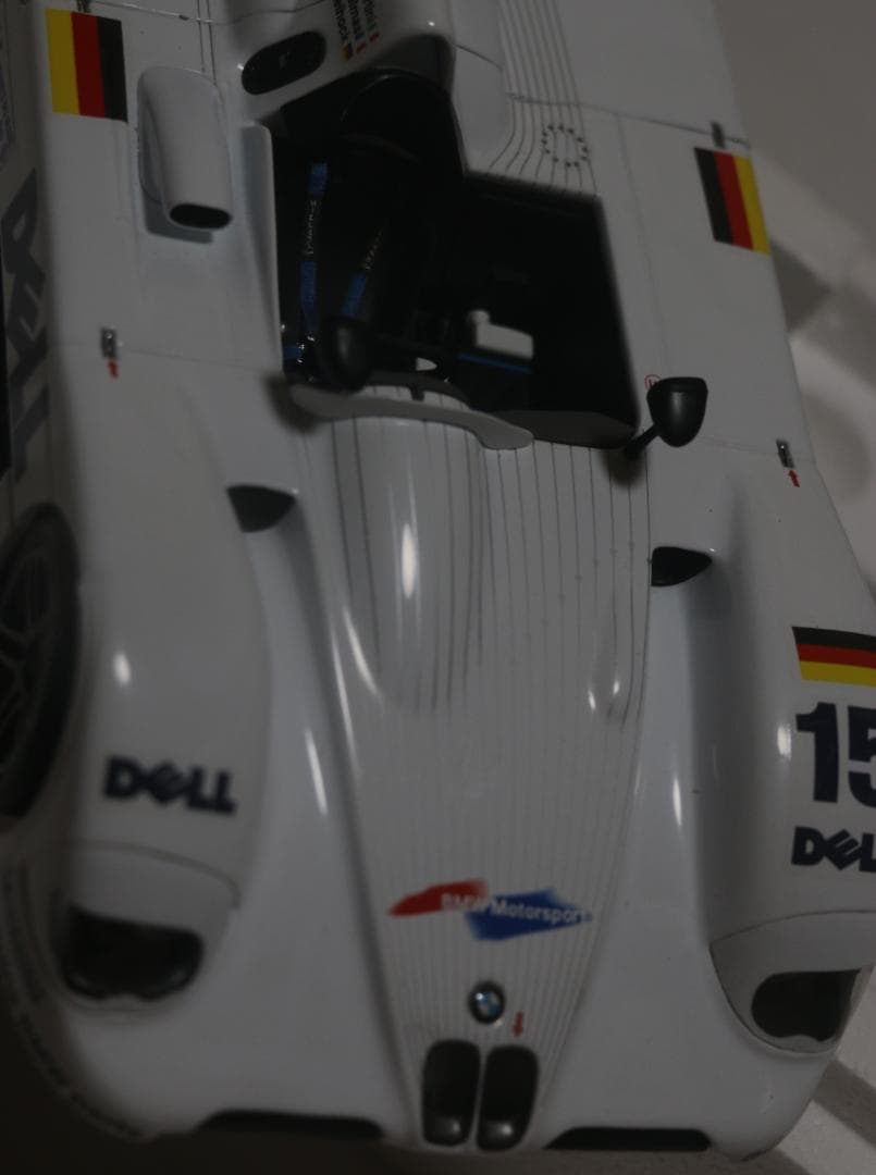貴重 京商製BMW　Ｖ１２ＬＭＲ　1／１８　１９９９ル・マン２４Ｈ優勝車　中古品