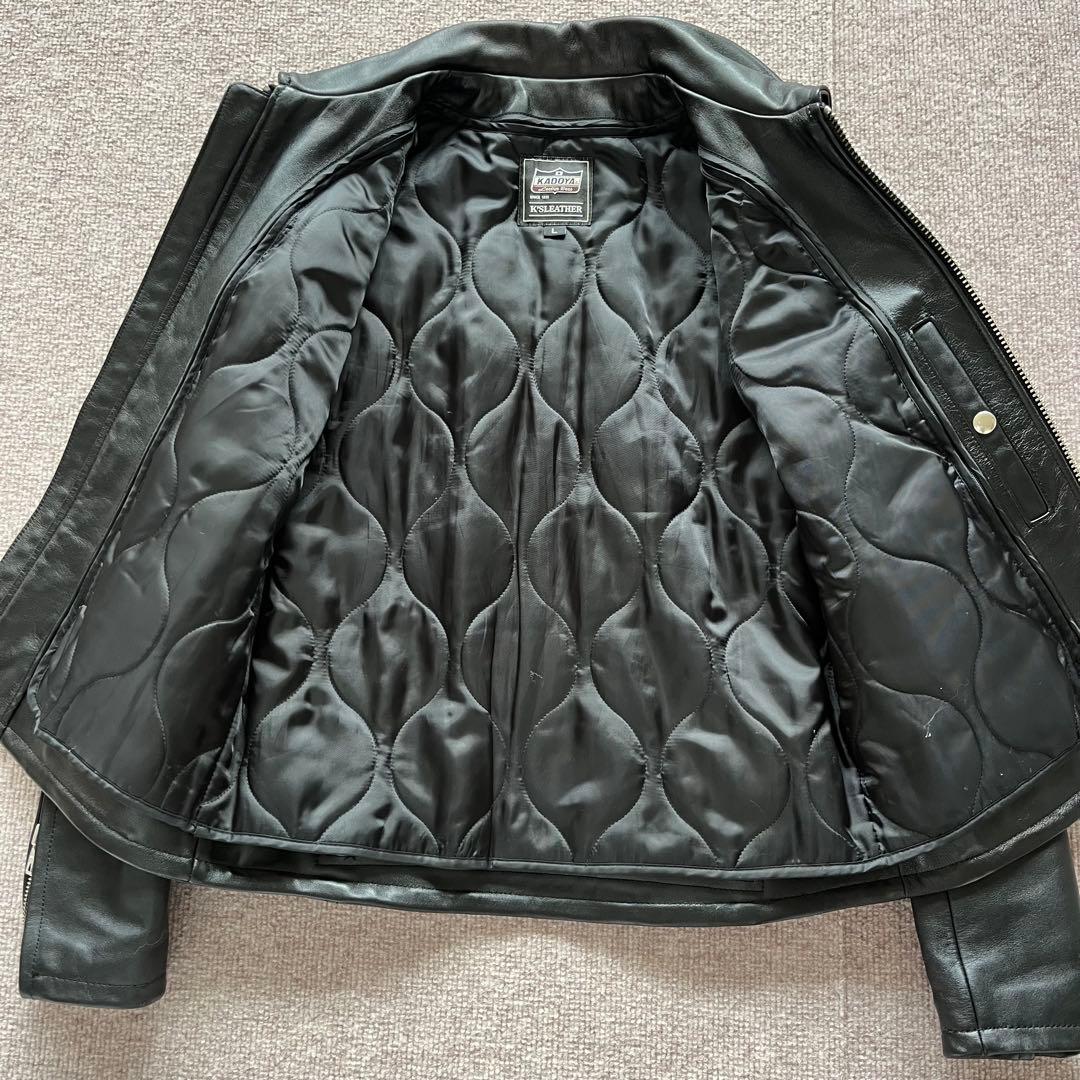 KADOYA シングルライダース　VNS-4 ブラック