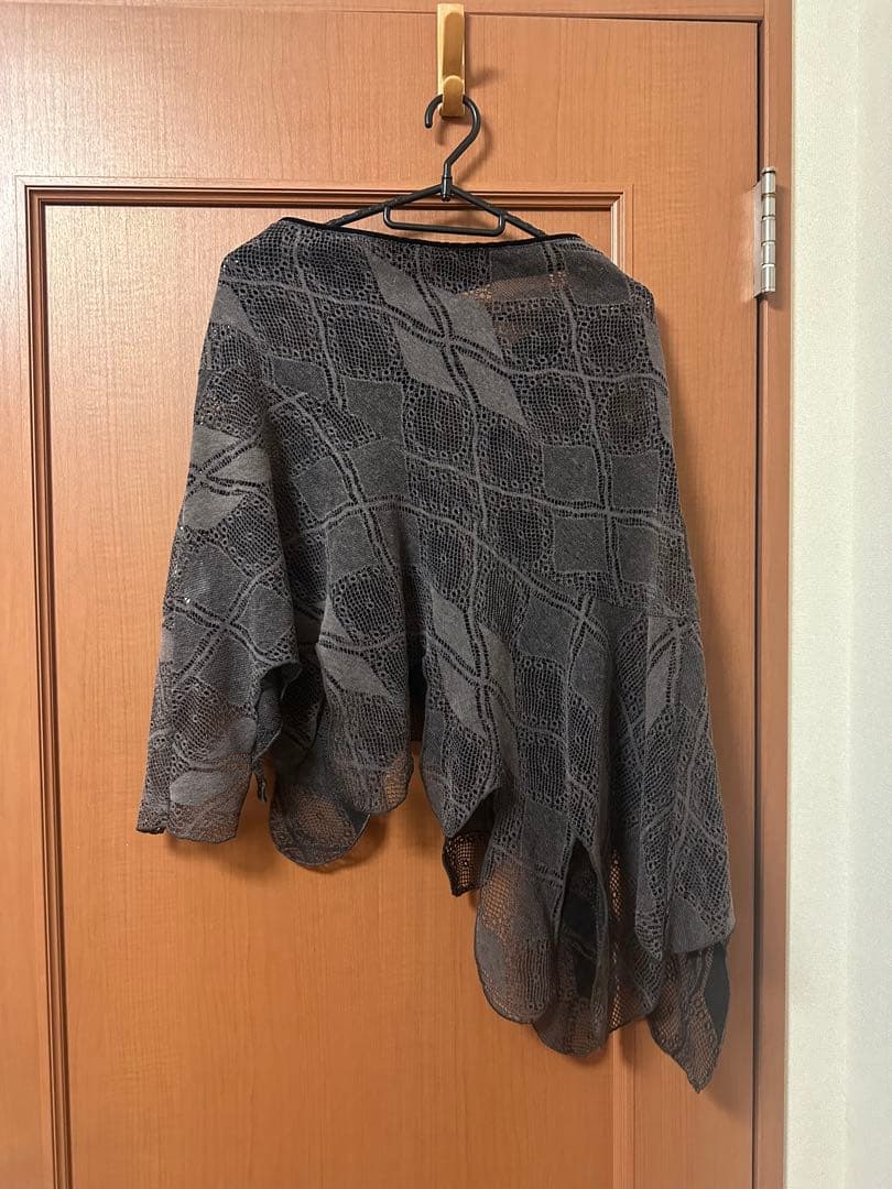 スカート Knit Lace Jagged-hem Skirt / Brown