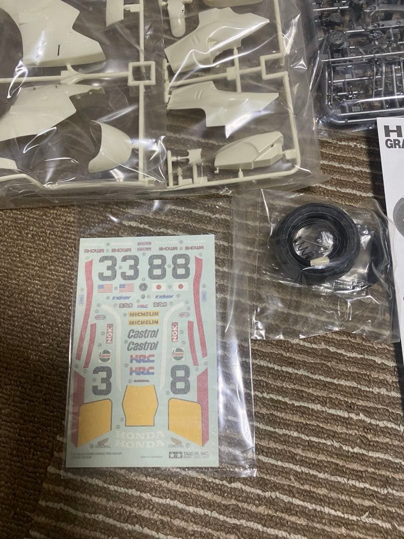 1/12 ホンダNS500 グランプリレーサー　カルトデカール