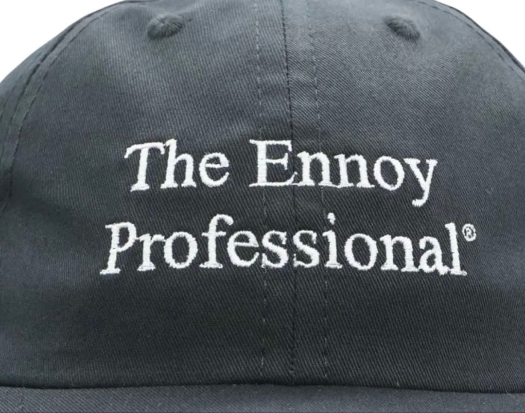 【新品未使用】ENNOY コットン キャップ ブラック