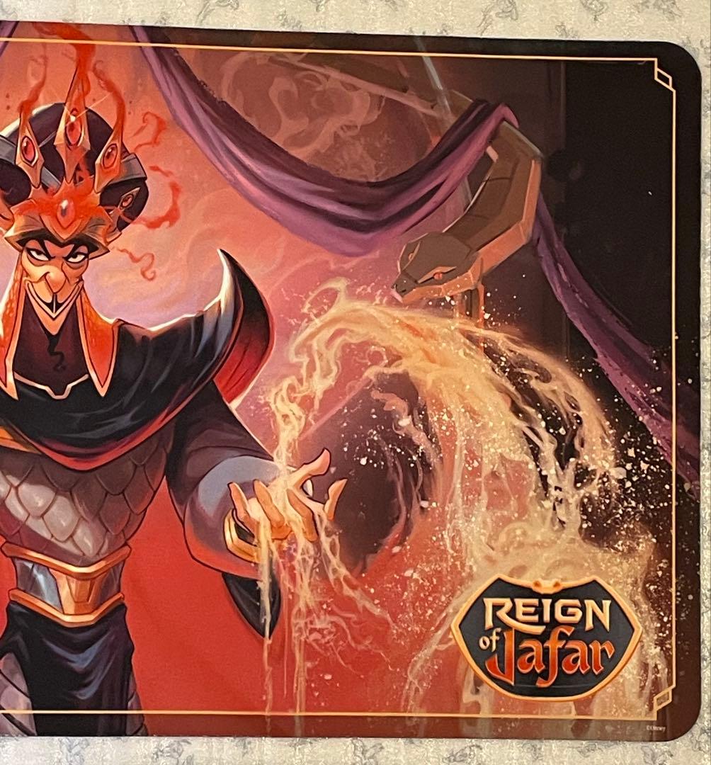 海外大会限定 ロルカナ ジャファー チャンピオン プレイマット ディズニー