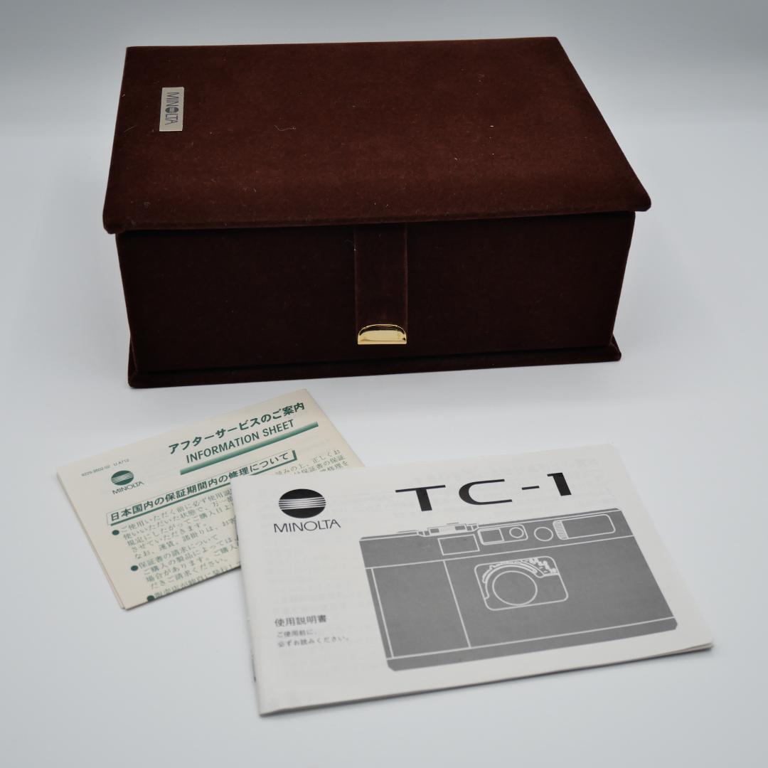 Minolta TC-1 限定 ブラック モデル ミノルタ フィルムカメラ