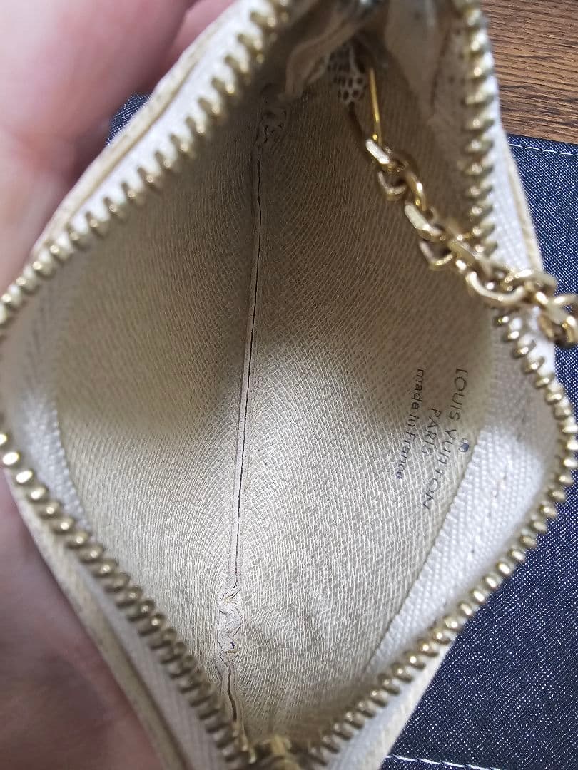 ルイヴィトン ポシェットクレ ダミエアズール ケース