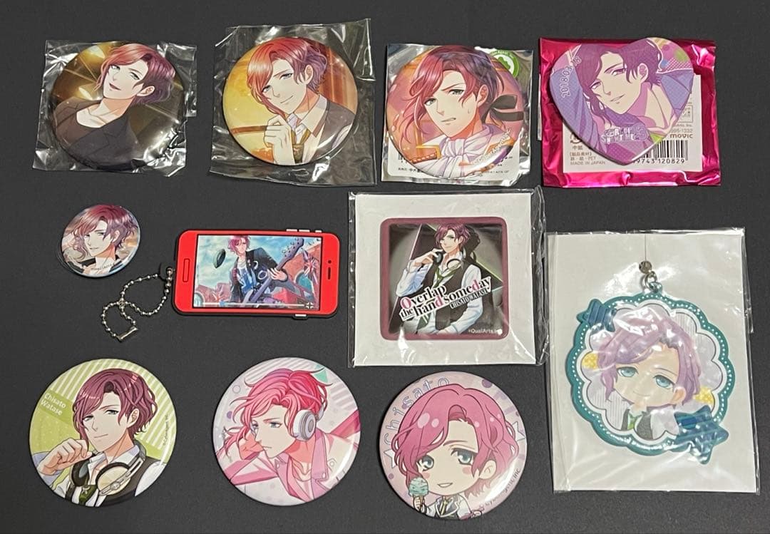 渡世千里　ボーイフレンド（仮）　ボイフレ　BF ボイきら　缶バッジなど