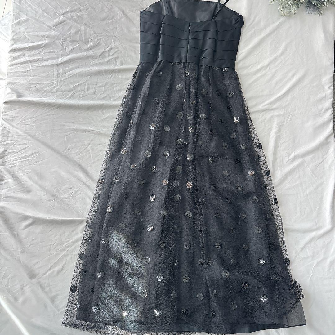 HARDY AMIES ハーディエイミス　ドレス　スパンコール　レース　13号