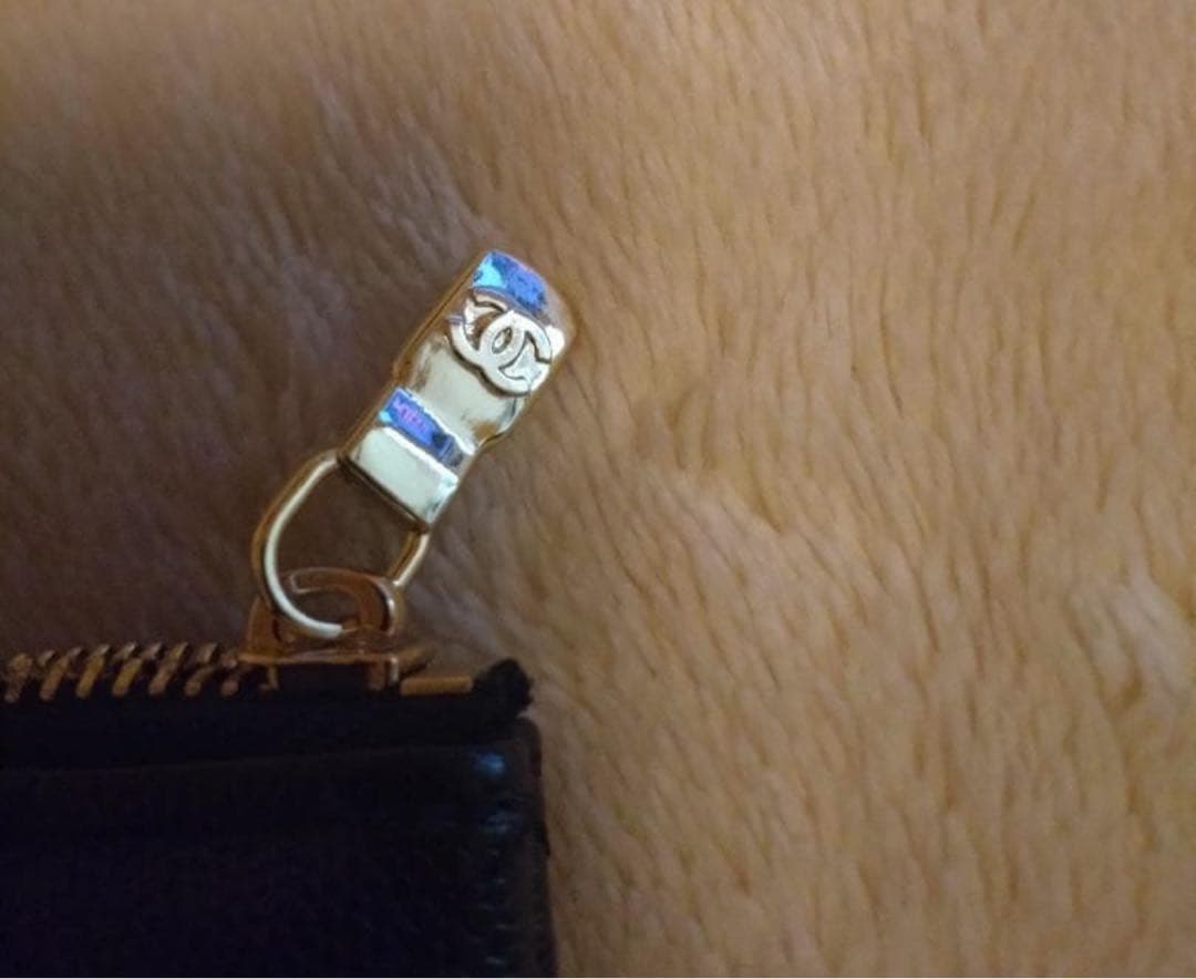 新品未使用　CHANEL ブラックレザー ケース、キーケース　ノベルティ