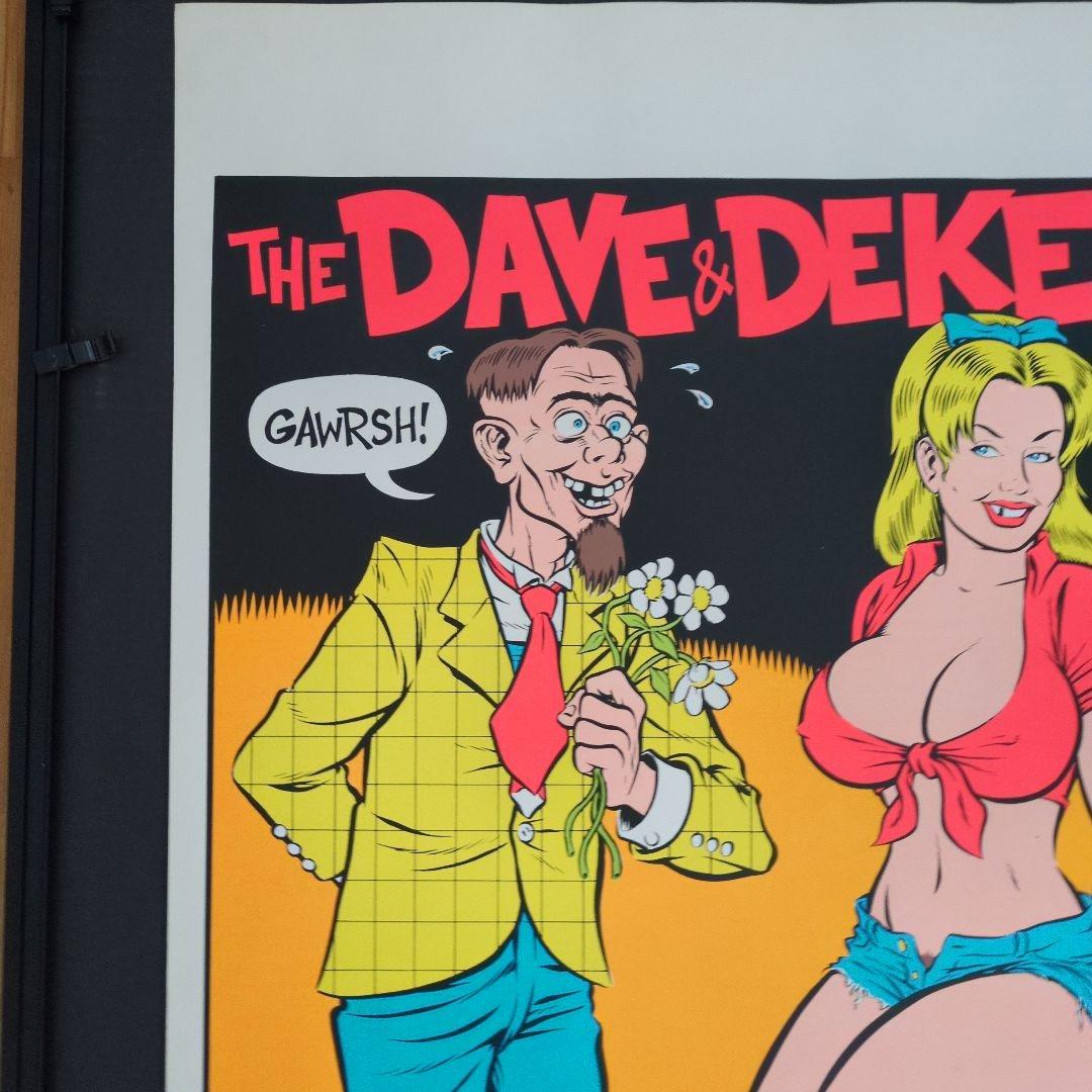 THE DAVE & DEKE COMBO シルクスクリーンポスター coop