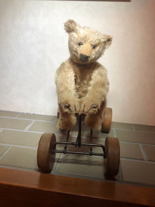 レコード テディベア アンティーク シュタイフ