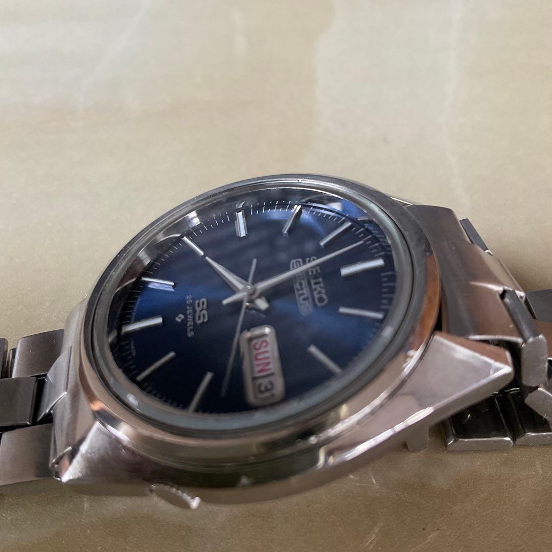SEIKO5 ACTUS SS 25JEWELS稼働品