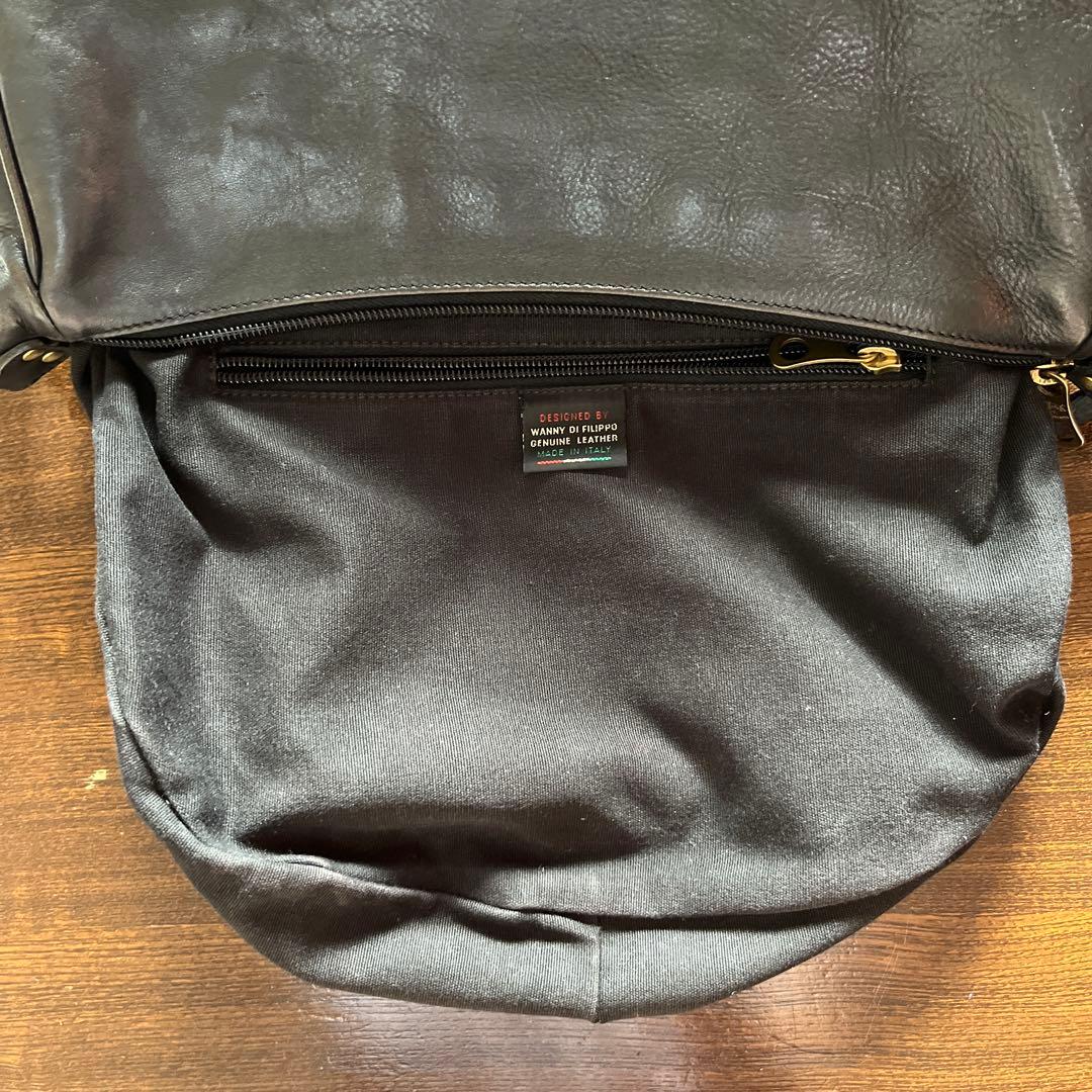 イルビゾンテバッグIL BISONTE 三日月 2wayショルダー バッグＬ