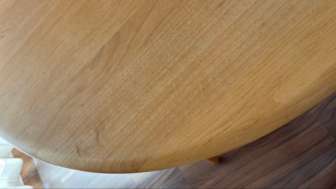 モモナチュラル MOCHA 950 TABLE 円形ダイニングテーブル