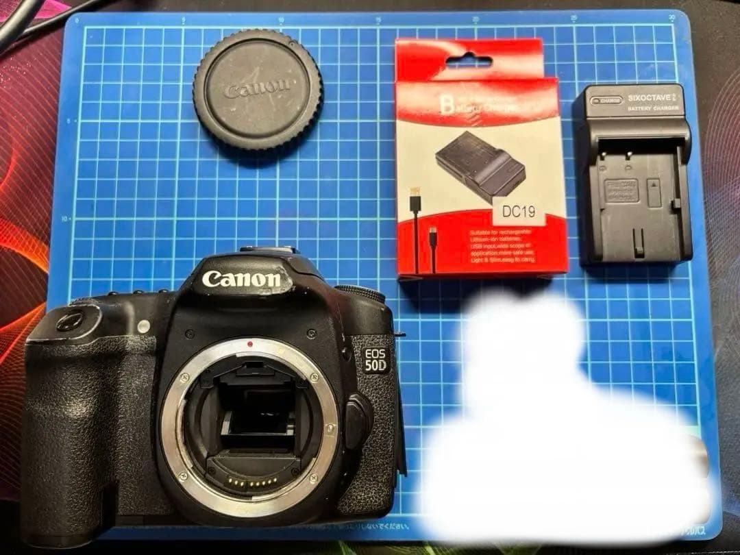 そこそこ美品Canon EOS50D デジタル一眼レフ動作問題無し簡易清掃済