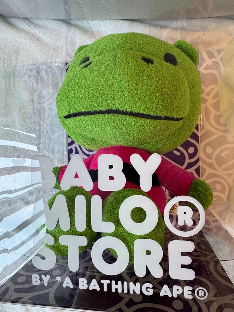 値下げ APE BABY MILO STORE ぬいぐるみセット箱付