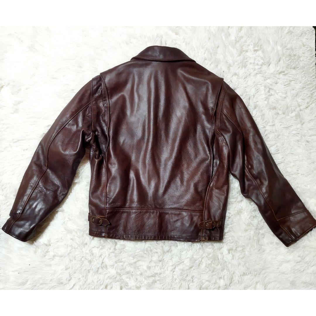 ライナー欠品　ダメージ多　Schott シングルライダース ATV101 茶40