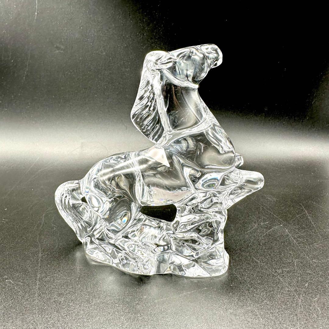 Baccarat バカラ 干支オーナメント　午　馬 美品