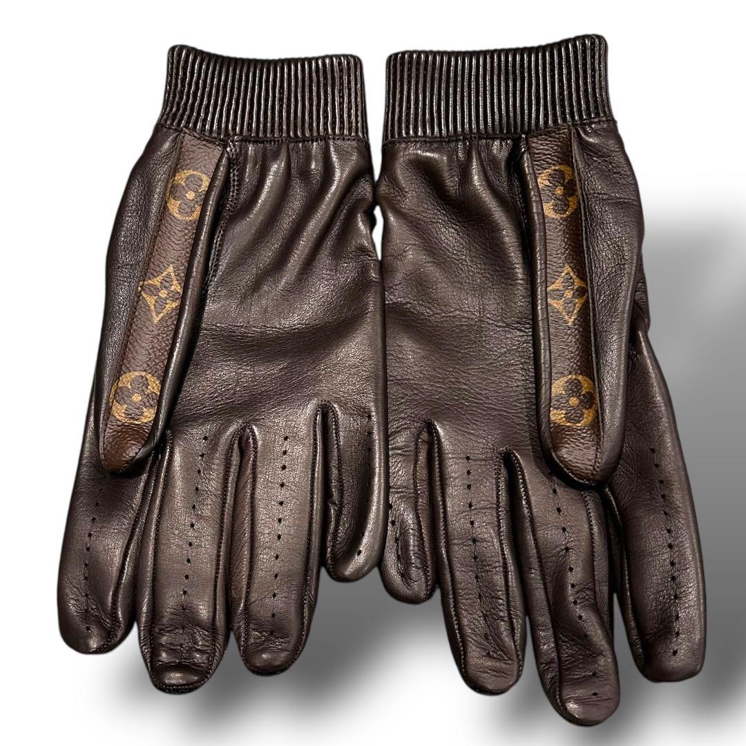 未使用 LOUIS VUITTON ヴィトン シュプリーム グローブ 手袋