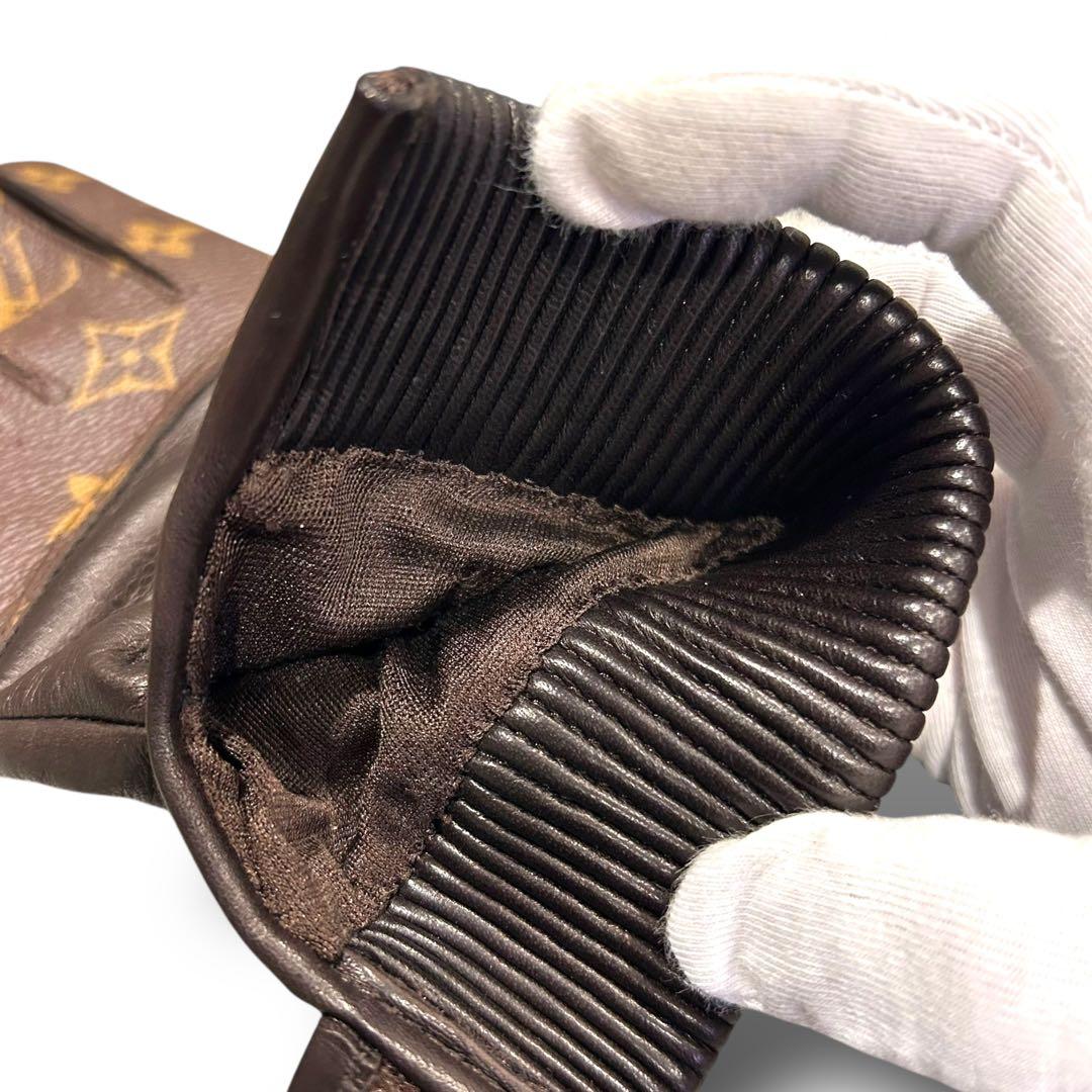 未使用 LOUIS VUITTON ヴィトン シュプリーム グローブ 手袋