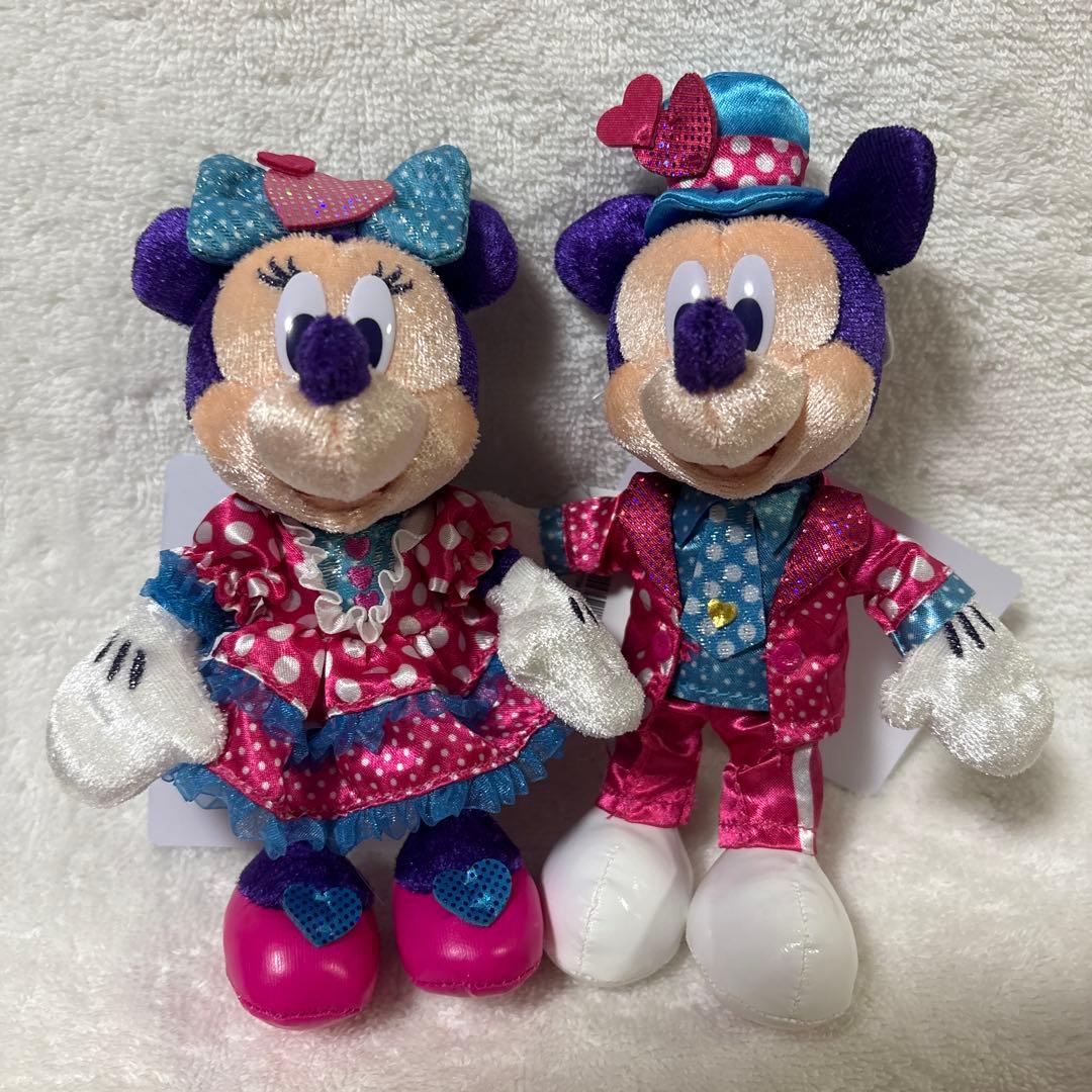 ディズニー　ミニー　パルパルーザ　ファンダーランド　ぬいぐるみバッジ