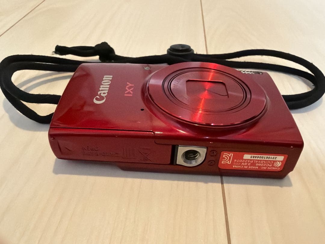 Canon IXY190 コンパクトデジタルカメラ 赤 レッド Wi-Fi HD
