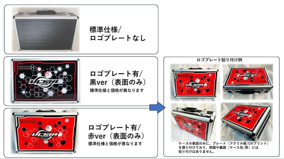 完全新品未開封DREAMBOX　ベイブレードX　ケース　中サイズ ロゴプレート