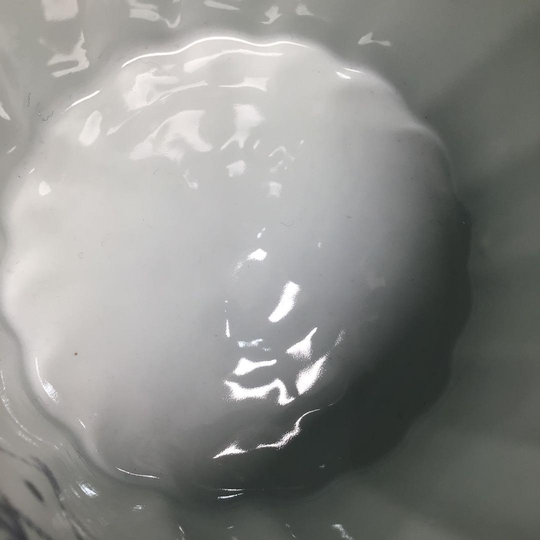 Ｍ２９６　皆具　『平安春峰造』『染付』『水指　建水　蓋置　杓立』　共箱　茶道具