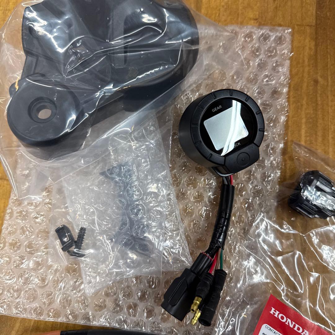 HONDA モンキー125 クロック&ギアポジションメーター、アタッチメント付き