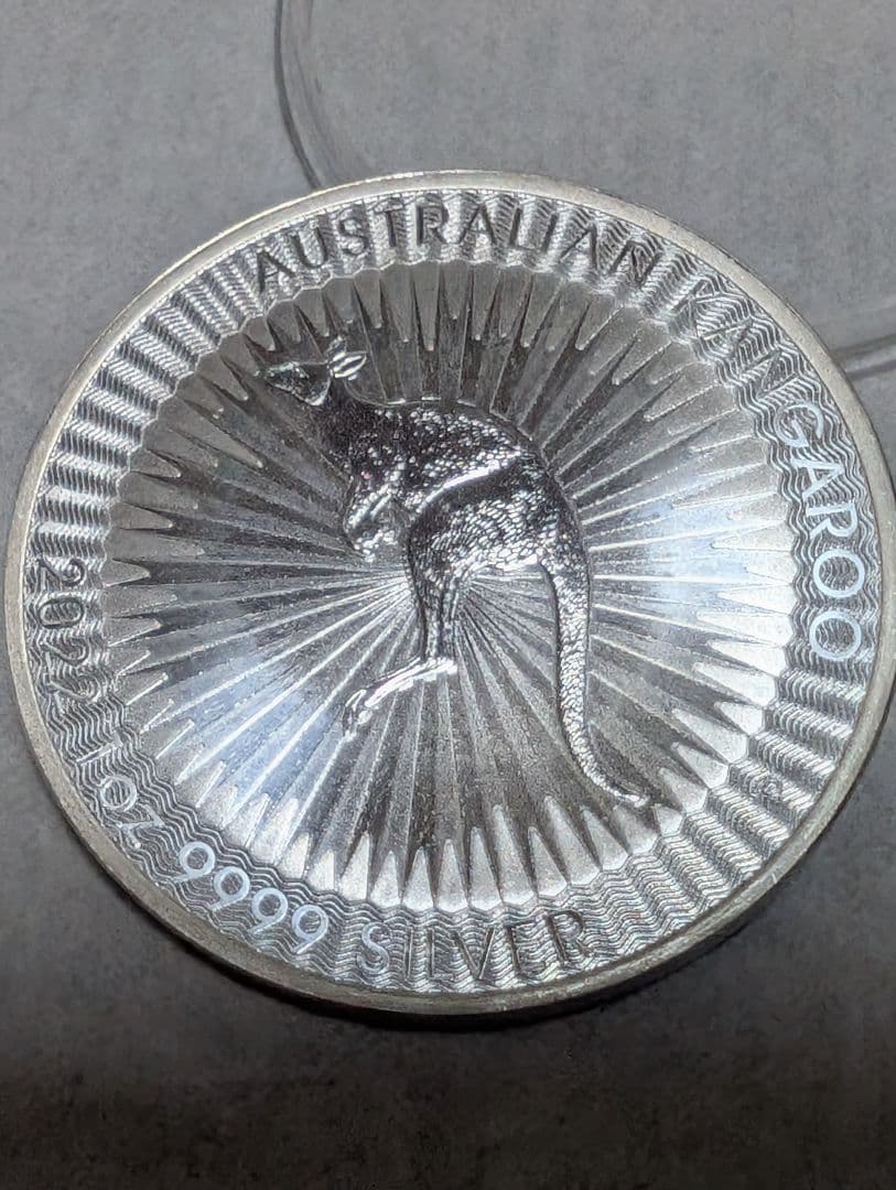 2022年 オーストラリアカンガルー銀貨　1オンス